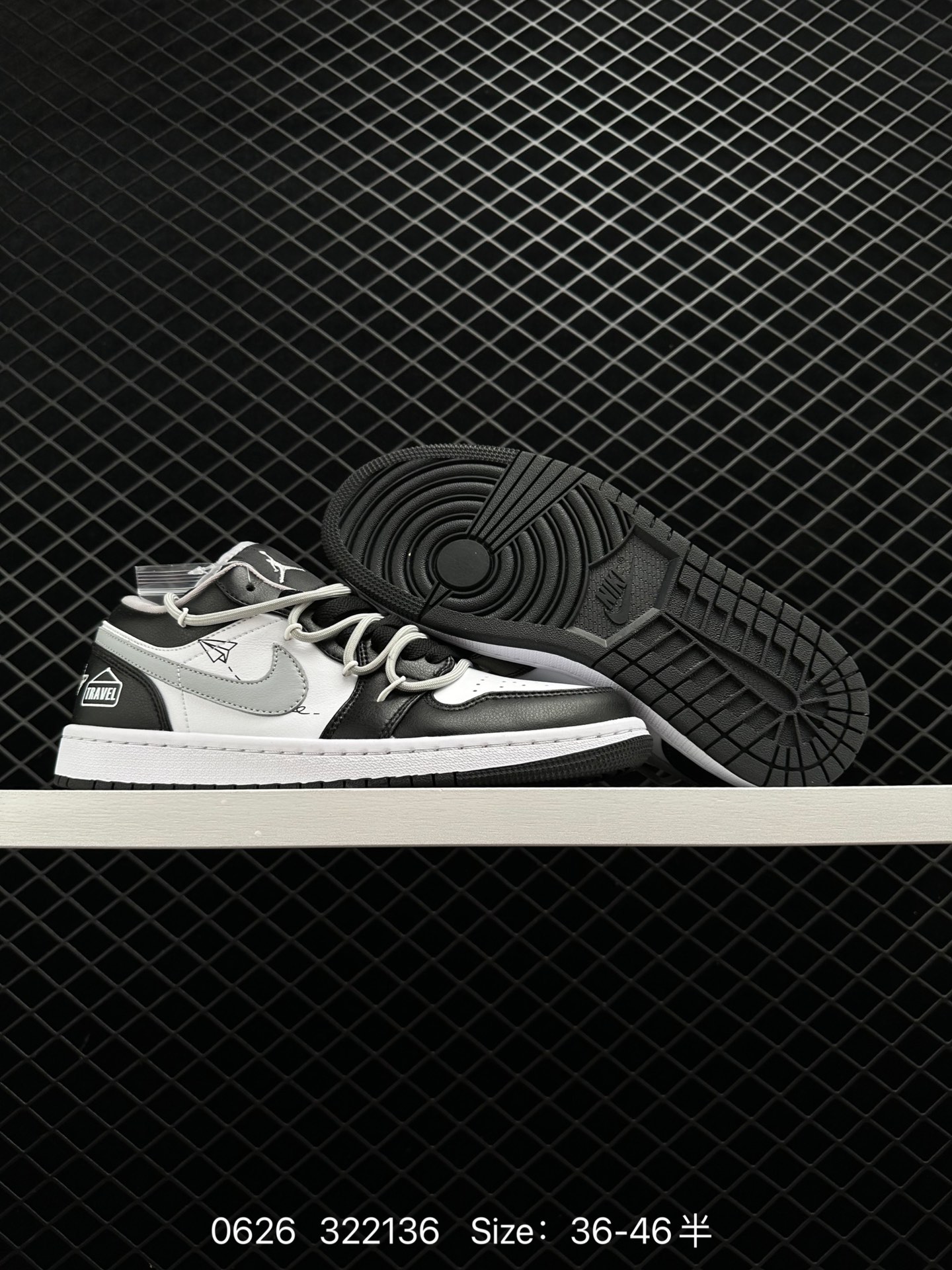 Air Jordan 1 Low”Light Smoke Grey“AJ1